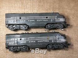 Set of twoLionel O Scale New York Central #2333-20 Powered & Dummy In O/Boxes