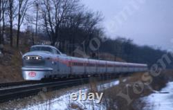 Sl80 Original slide 1956 Red Kodachrome New York Central New Aerotrain 544a