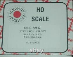 Stewart HO Scale New York Central (NYC) F7 Phase II A/B Locomotive Set