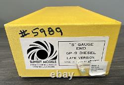 Sunset Models S Scale EMD GP-9 Diesel New York Central #5989 Pro-Painted LNIB