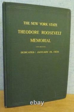 THEODORE ROOSEVELT MEMORIAL HALL Dedication Jan 19, 1936 New York Central Park