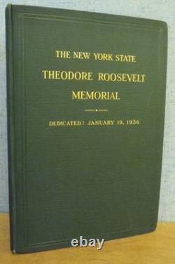 THEODORE ROOSEVELT MEMORIAL HALL Dedication Jan 19, 1936 New York Central Park