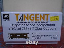 Tangent New York Central System B&A Despatch Shops N7 Bay Window Caboose 60121