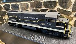 Trains Inc. HO Brass GE U25B New York Central #2518 Running Issues Pre-Owned