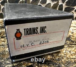 Trains Inc. HO Brass GE U25B New York Central #2518 Running Issues Pre-Owned