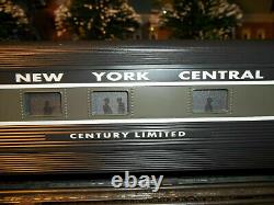 Trains williams new york central 72' streamliner 2 car passenger set