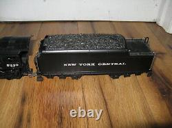 UNTESTED Lionel 6-18005 New York Central 4-6-4 Hudson Steam Loco & Tender #5340