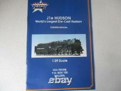 USA Trains NYC 5344 J1e Hudson Locomotive & Tender G Scale w Free ship