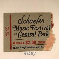 VINTAGE 1970sTODD RUNDGRENCENTRAL PARK, NYT-SHIRT CONCERT TICKET STUBBUTTON