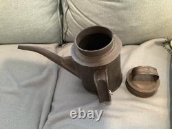 Vintage 1900 New York Central Railroad Oil Can Tin 1 Quart with Spout & Cap