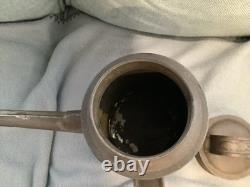 Vintage 1900 New York Central Railroad Oil Can Tin 1 Quart with Spout & Cap