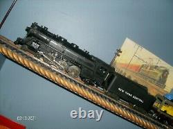 Vintage 1950 Marx Beautiful Original 333 Heavy Locomotive & Diecast Tender A+