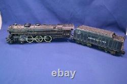 Vintage American Flyer Locomotive & Tender, Untested, K 325 New York Central