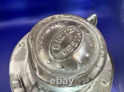 Vintage Dietz Vesta New York Central Railroad RR Cage Lantern Clear Globe USA