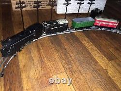 Vintage Marx #5942 Stream Line Steam Type Electric TRAIN SET W Box