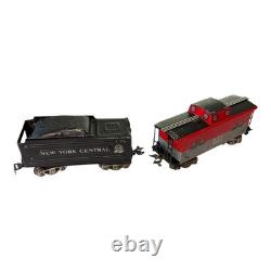 Vintage Marx Train Set New York Central Pacemaker Locomotive Tracks Accessories