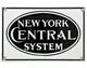 Vintage New York Central Station Porcelain Sign Train Station Gas Pump Plate Oil