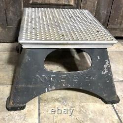 Vintage New York Central System NYC Railroad Conductors StepStool