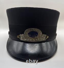 Vintage New York Central System Railroad Brakeman Hat Cap