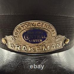 Vintage New York Central System Railroad Brakeman Hat Cap