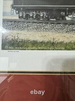 Vintage New York Central System Railway 5297 Steam Locomotive Print