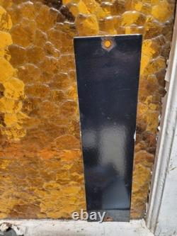 Vintage New York Central System Train Porcelain Sign Pay Toilet Railroad Station