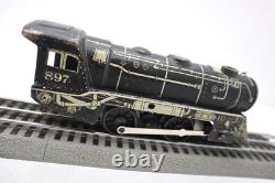 Vintage Rare Marx, O, New York Central, Train Engine Locomotive, #897, C-7 EX