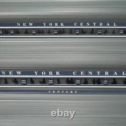 Vintage Williams Electric Model Streamliner Trains New York Central 4 Pc Set