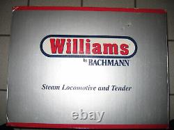 WILLIAMS by Bachmann New York Central 4-6-4 Hudson Steam Engine #5207 and Tender