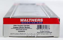 Walthers 187 HO Scale New York Central Passenger Lounge Model Train Car