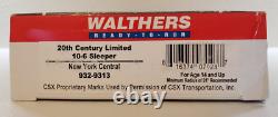 Walthers 932-9313 New York Central 20th Century Limited 10-6 Sleeper Car