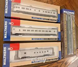 Walthers HO New York Central Passenger Car Lot 4 NOS Boxed Cars
