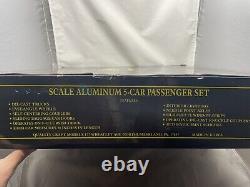 Weaver New York Central 20 aluminum 5-car passenger set EX cond FAST SHIP