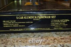 Weaver New York Central 20th Century Ltd 60' Aluminum 5-Car Passenger Set