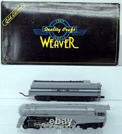 Weaver New York Central 5453 O Gauge Brass Dreyfus Steam Locomotive and Tender