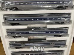 Weaver New York Central Dreyfuss 20 Aluminum Passenger 5 Car Set O Scale Train