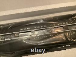 Weaver O Scale NEW YORK CENTRAL 5 CAR ALUMINUM PASSENGER SET Gold Edition NEW