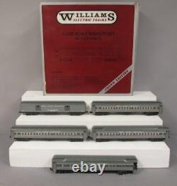Williams 2700 New York Central 80 ft. 5-Car Madison Passenger Set 3 Rail EX
