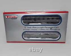 Williams #43358 New York Central 72' Scale Heavyweight Passenger 4-Car Set READ