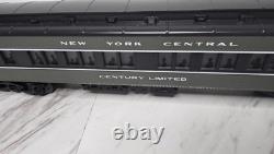 Williams #43358 New York Central 72' Scale Heavyweight Passenger 4-Car Set READ