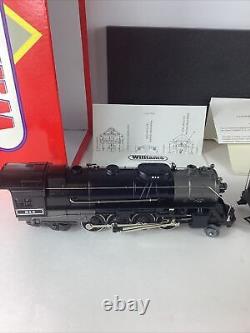 Williams Berkshire 2-8-4 Withdigital Whistle & Bell NYC Central #814 Die-Cast O'G