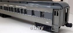 Williams O Ga New York Central 60' Passenger Coach 3 Pcs #104 New