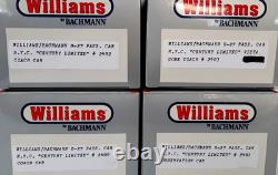 Williams O Ga Ny Central Rr Streamlined 4-passenger Car Set #43253 New