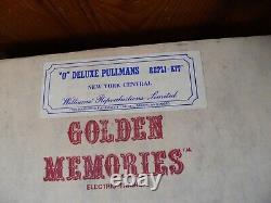 Williams O Golden Memories NEW YORK CENTRAL Special Aluminum 6-Passenger Car Set