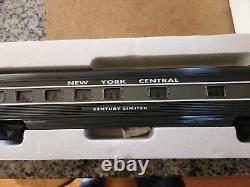 Williams O Scale NYC Century Limited 5 Car Set NEW IN BOX SHIPPING BOX
