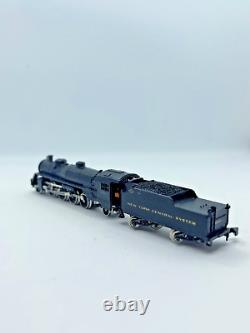 Z Scale Marklin 8808 New York Central 2-8-2 Steam Locomotive withTender no Box