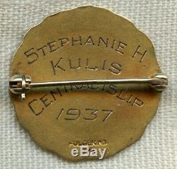 1937 Nursing School Graduation Pin De L'hôpital État De New York Central Islip À 10kg