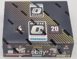 24 BOÎTE DE DÉTAIL FOOTBALL DONRUSS OPTIC SCELLÉE 6 QB RC DOWNTOWN/UPTOWNS