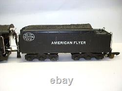 322 American Flyer New York Central Hudson Locomotive with Tender Lot WW11-L80 <br/>322 American Flyer New York Central Hudson Locomotive avec Tender Lot WW11-L80