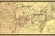 Affiche, Carte De Nombreuses Tailles Du Chemin De Fer Central Hudson River De New York En 1900